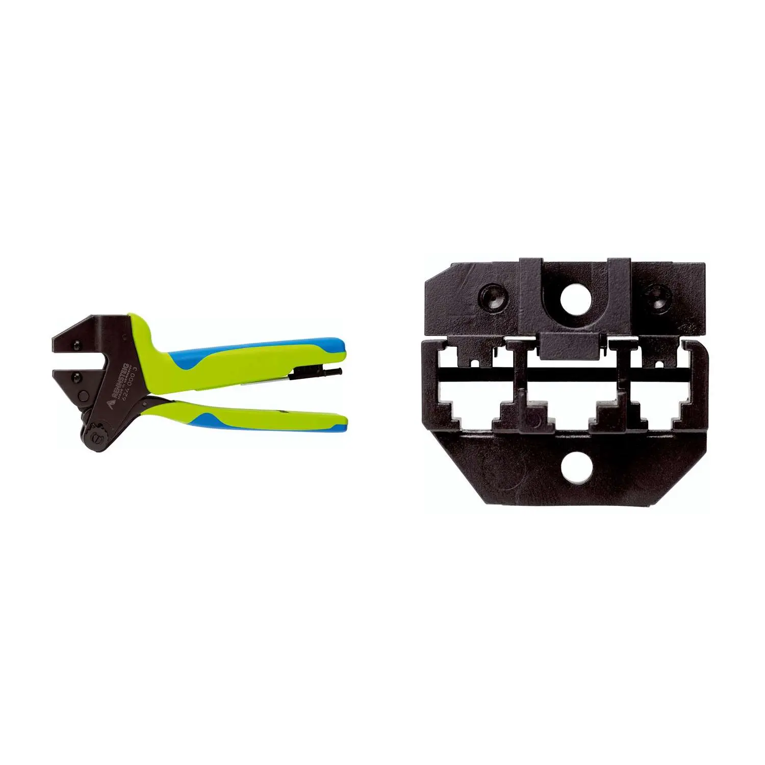 Produktfoto 1 von 624 082 3 0 K1 Rennsteig Werkzeuge GmbH Crimpzange PEW12 für Westernstecker RJ45, RJ50, ungeschirmt inkl. Crimpeinsatz-Datenstecker