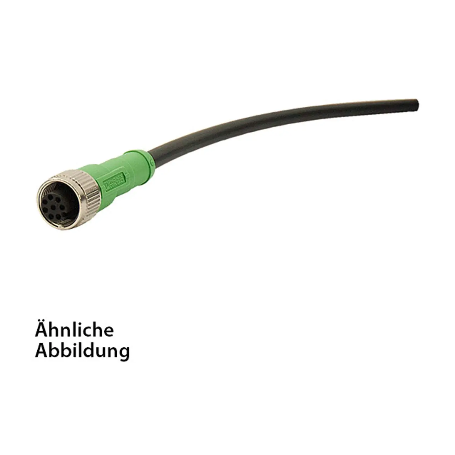 Produktfoto 1 von 1683374 Phoenix Contact M12 Sensorleitung PUR 5-polig Buchse gerade schleppkettenfähig A-Kodierung, Länge 10,0 Meter schwarzgrau RAL 7021, Kabel Außendurchmesser 5,0mm