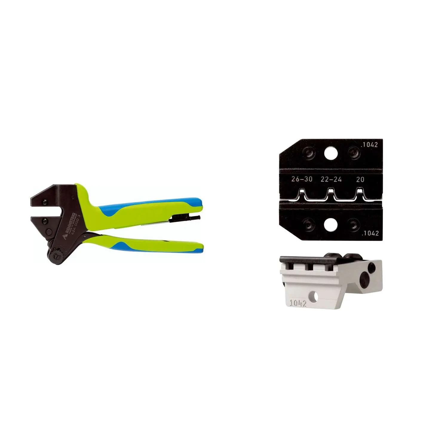 Produktfoto 1 von 624 1042 3 01 K1 Rennsteig Werkzeuge GmbH Crimpzange PEW12 für Micro-Fit gestanzte-Kontakt Querschnitt AWG30 - AWG20