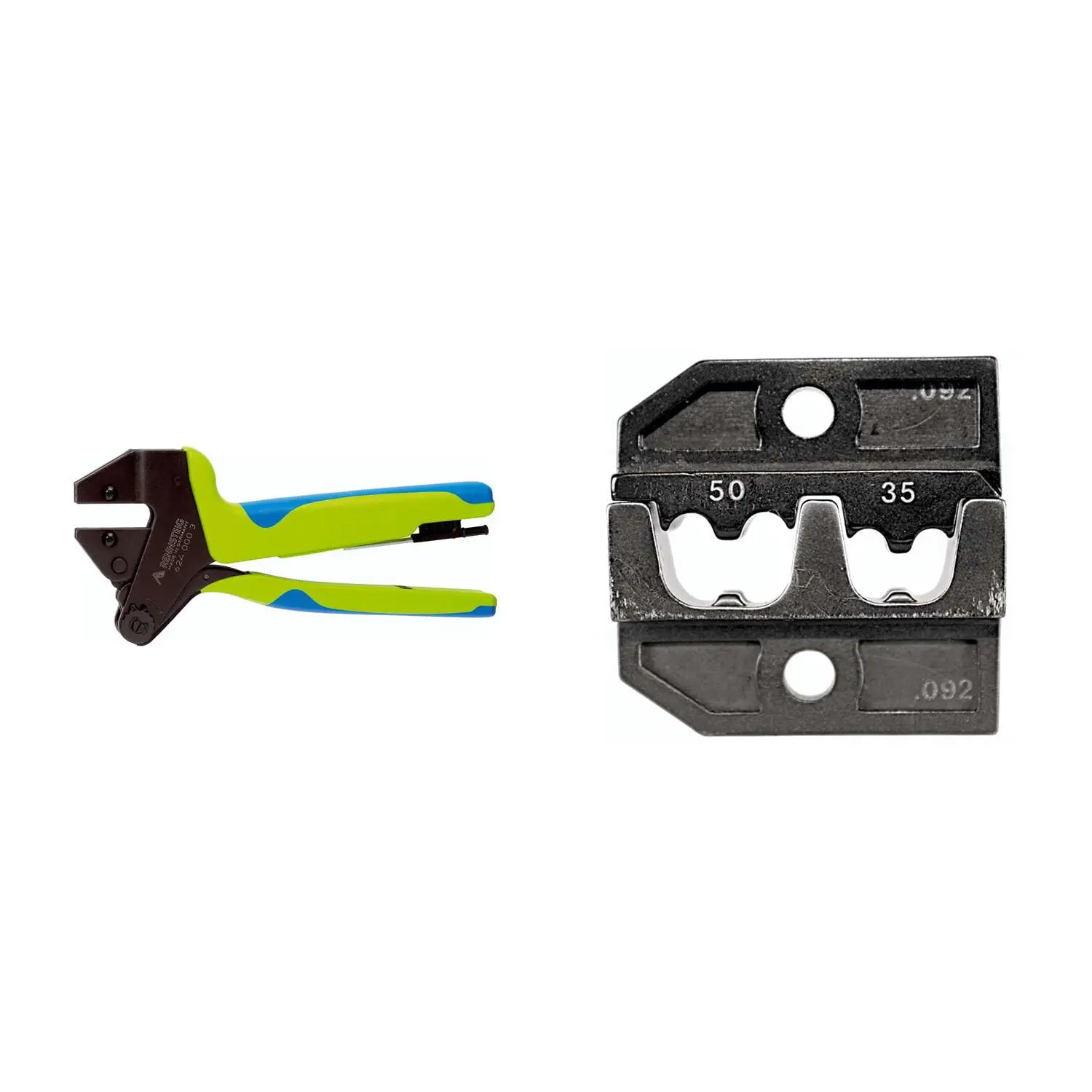 Produktfoto 1 von 624 092 3 0 K1 Rennsteig Werkzeuge GmbH Crimpzange PEW12 für isolierte / unisolierte Aderendhülsen Querschnitt 35mm² - 50mm²