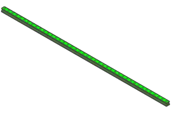 Produktfoto 1 von Schiene R180536861# 1676mm# T1=18