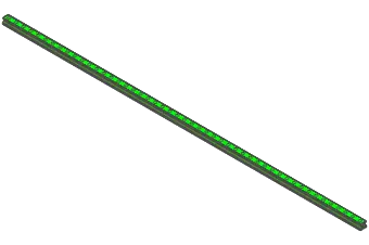 Produktfoto 1 von Schiene R180546861# 2568.5mm# T1=24.25
