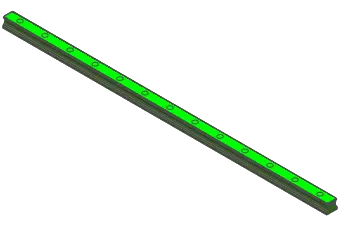 Produktfoto 1 von Schiene R160546461# 1361mm# T1=50.5