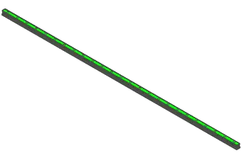 Produktfoto 1 von Schiene R160526231# 1496mm# T1=28