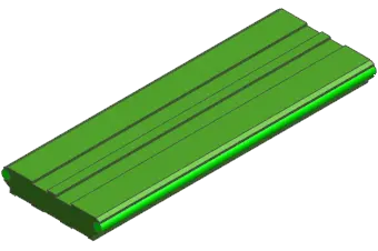 Produktfoto 1 von Tragschiene LFS 120-OL /330