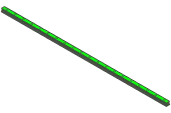 Produktfoto 1 von Schiene R160546461# 2096mm# T1=50.5