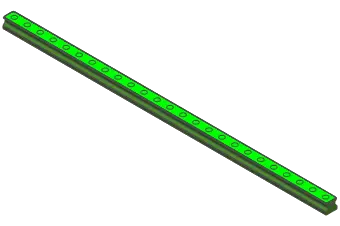 Produktfoto 1 von Schiene R180536161# 996mm# T1=18