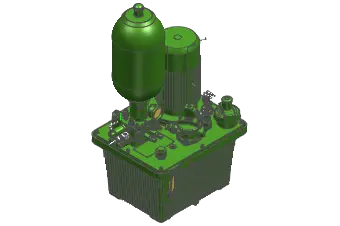 Produktfoto 1 von Hydraulikaggregat 0103-NG44-Q-DB0-10L-U!