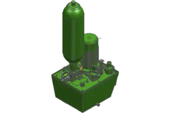 Produktfoto 1 von Hydraulikaggregat 0103-NG50-Q-DB0-20L-U!