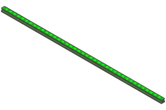 Produktfoto 1 von Schiene R180536861# 1596mm# T1=18