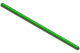 Produktfoto 1 von Schiene R052701458# 1676mm# T1=24.25