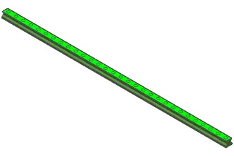 Produktfoto 1 von Schiene R052701439# 1571mm# T1=24.25