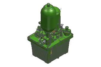 Produktfoto 1 von Hydraulikaggregat 0103-NG44-L-MIN-10L-M!