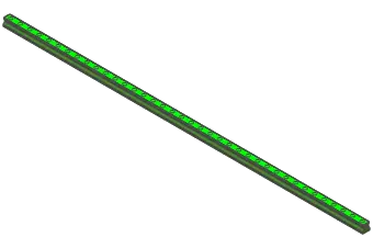 Produktfoto 1 von Schiene R180526131# 1136mm# T1=13