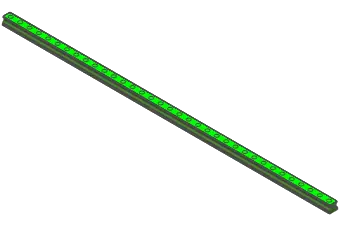 Produktfoto 1 von Schiene R180556861# 2096mm# T1=28