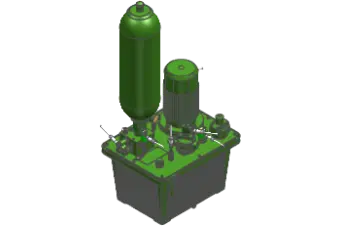 Produktfoto 1 von Hydraulikaggregat 0103-NG70-Q-MIN-20L-E!