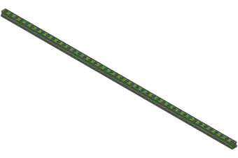 Schiene R180655831# 2636mm# T1=28