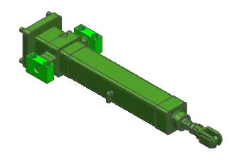 Produktfoto 1 von Elektrozylinder EMC-040-NN-2# 150mm# R0!