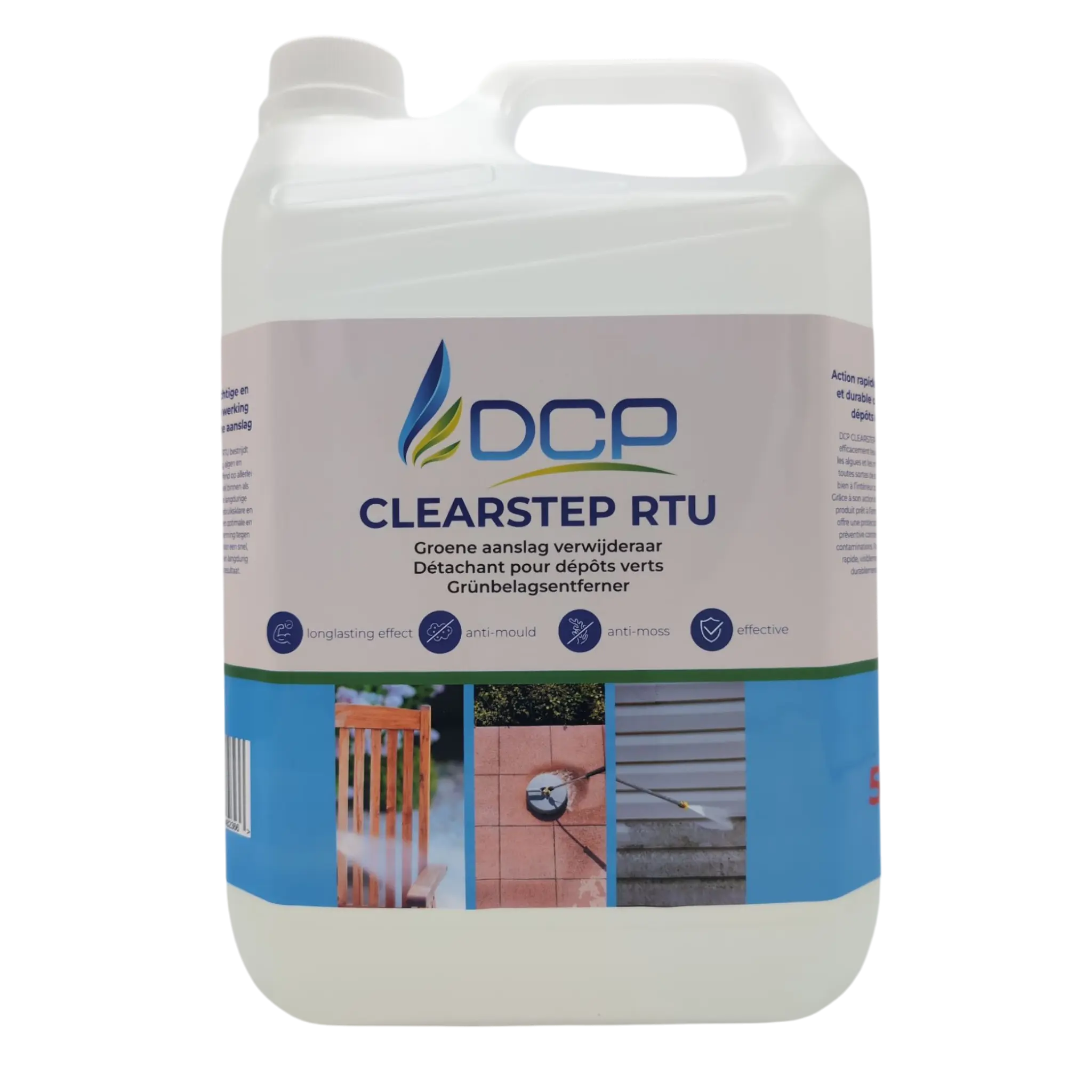 Produktfoto 1 von DCP ClearStep RTU 5L Gebrauchsfertiger flüssiger Grünbelagsentferner