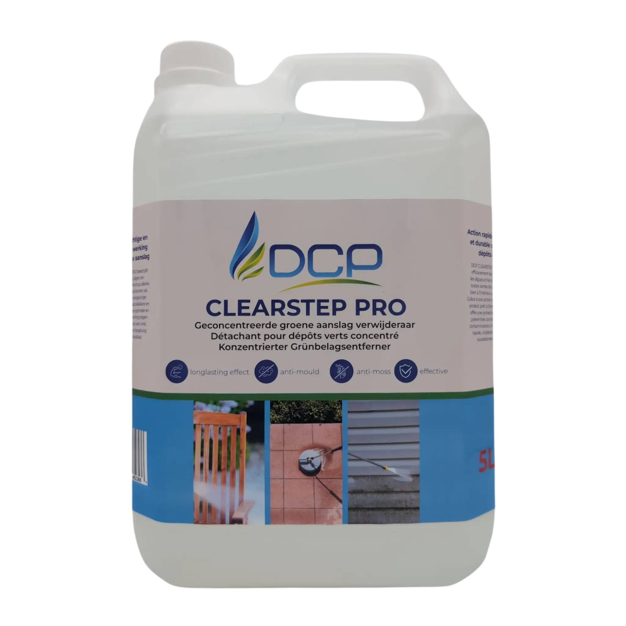Produktfoto 1 von DCP ClearStep PRO 3X5L Hochkonzentrierter flüssiger Grünbelagsentferner
