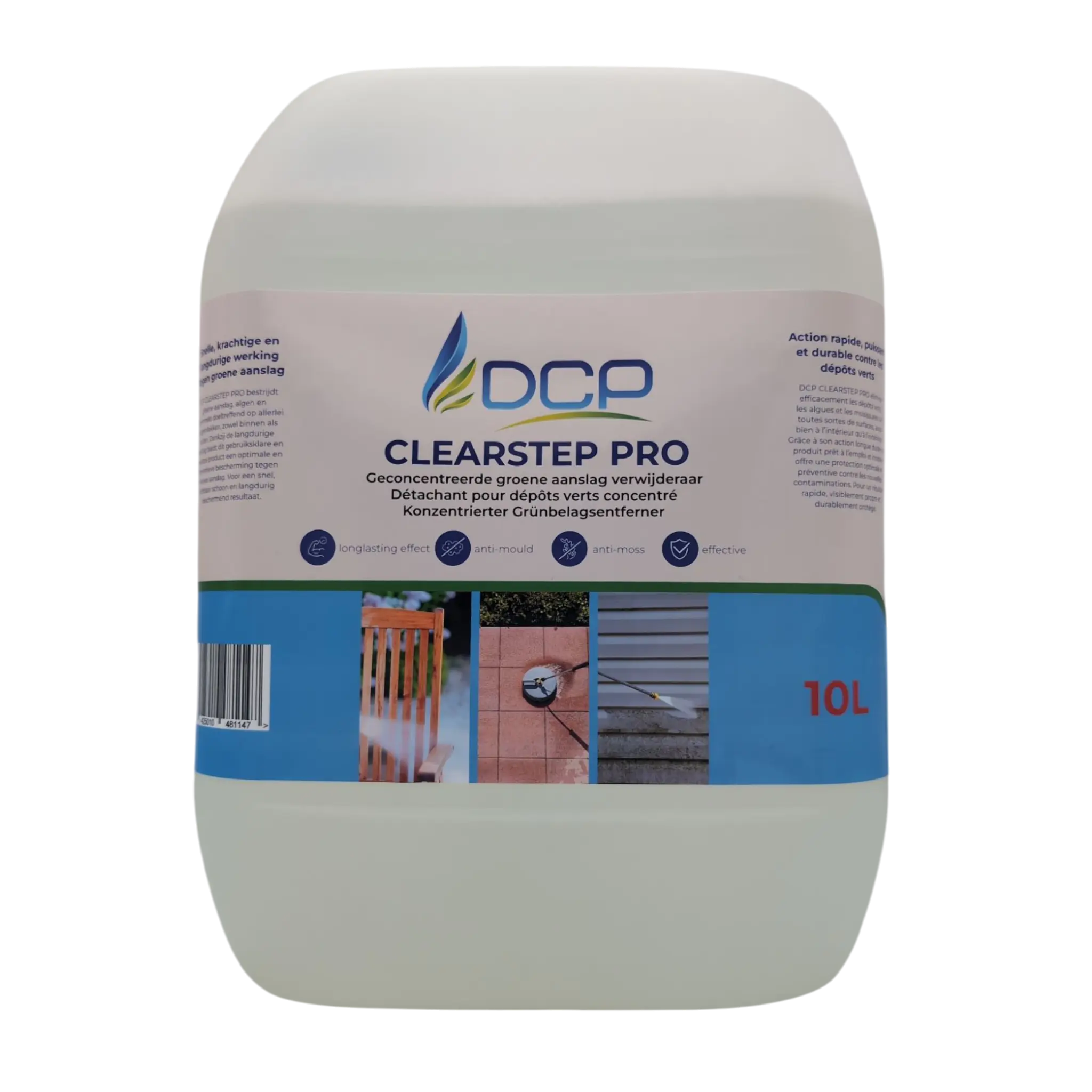 Produktfoto 1 von DCP ClearStep PRO 10L Hochkonzentrierter flüssiger Grünbelagsentferner