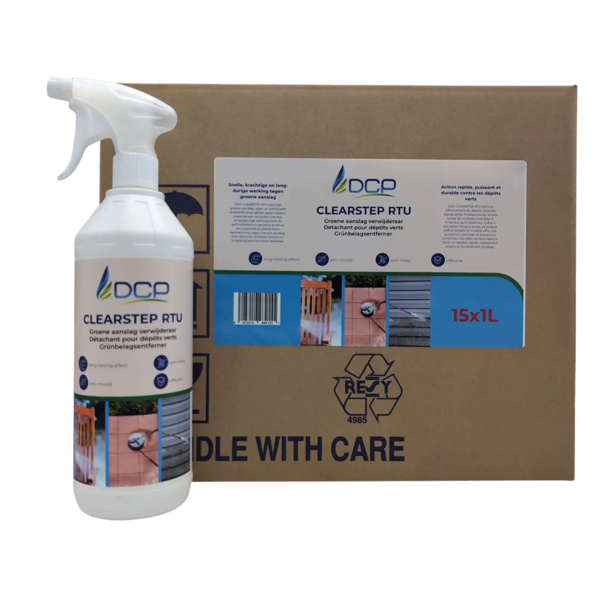 Produktfoto 1 von DCP Biomex RTU 15 X 1L Gebrauchsfertiger Mehrzweckreiniger