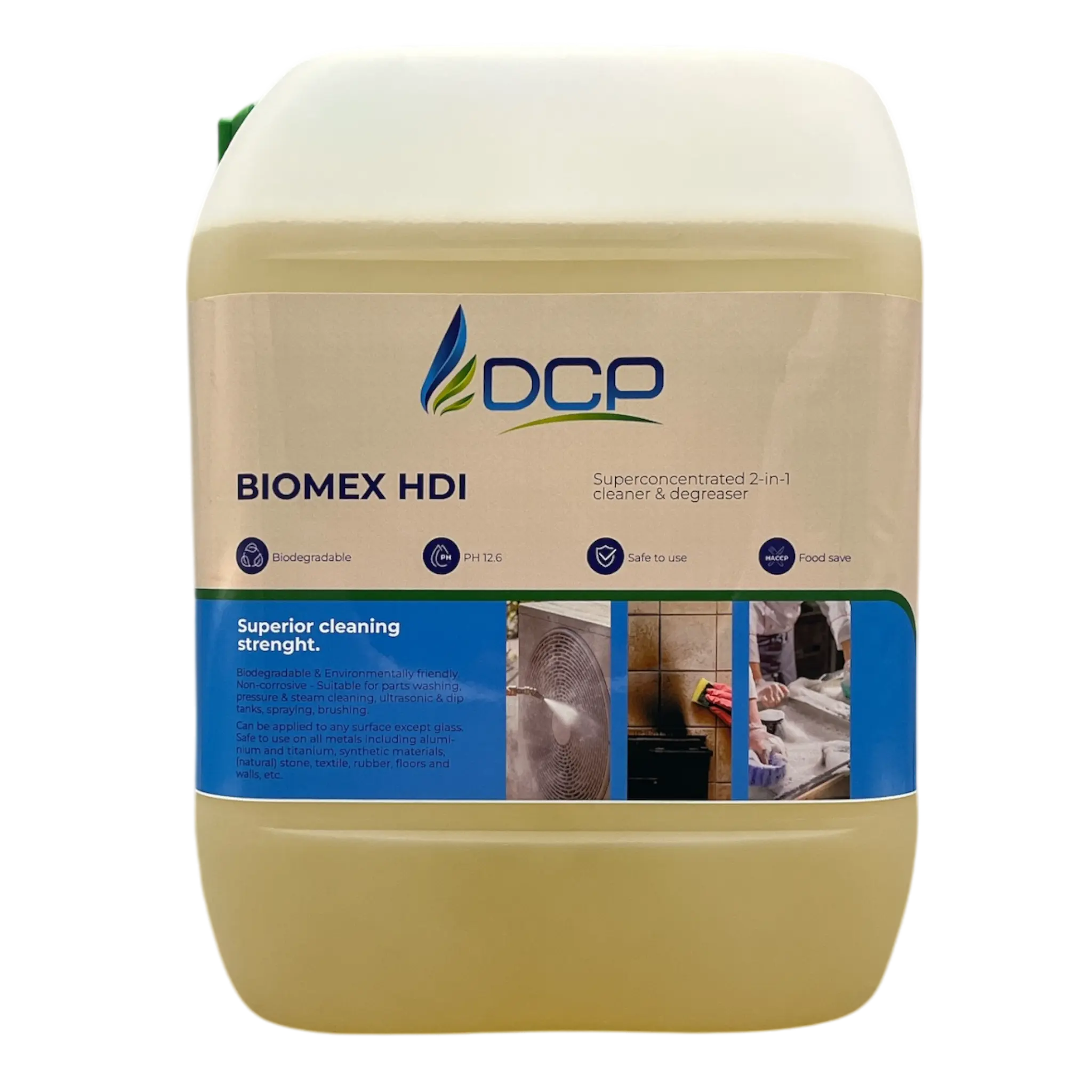 Produktfoto 1 von DCP Biomex HDI 10L Sicheres alkalisches Reinigungskonzentrat