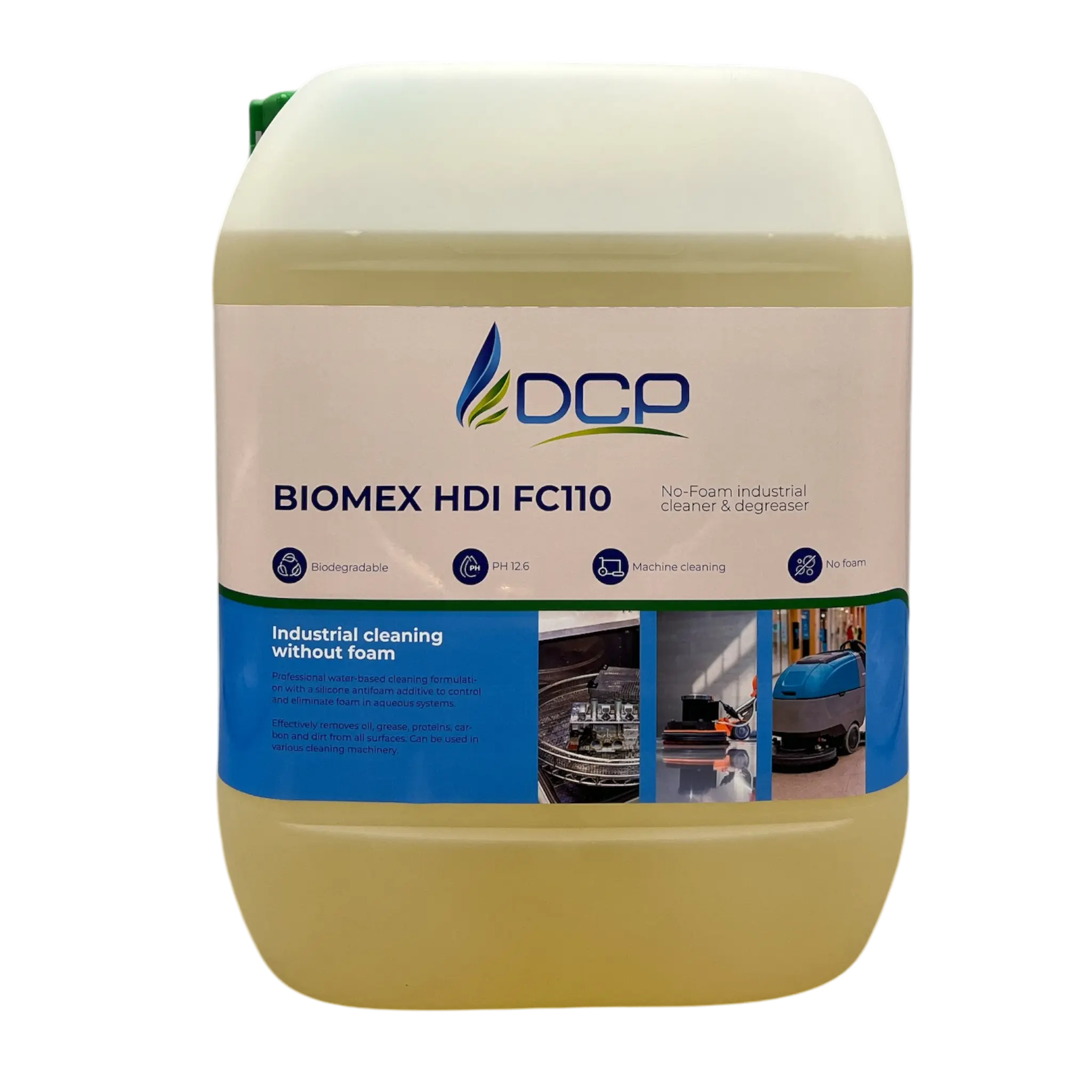 Produktfoto 1 von DCP Biomex HDI FC110 10L Kein Schaum - intensive Reinigung