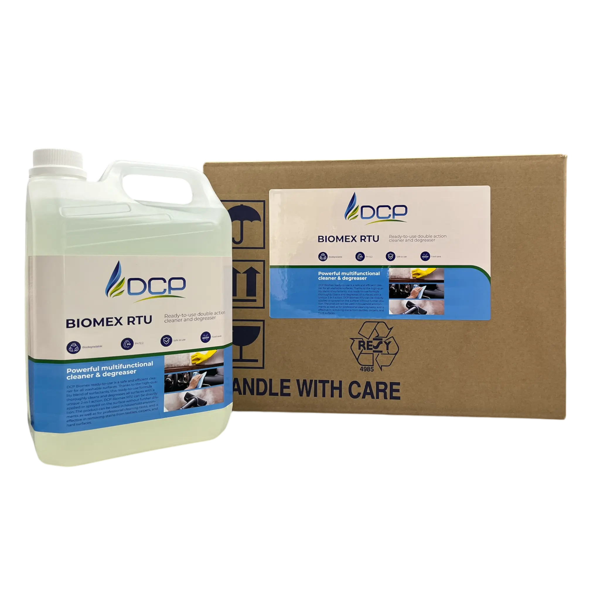 Produktfoto 1 von DCP Biomex RTU 3 X 5L Gebrauchsfertiger Mehrzweckreiniger