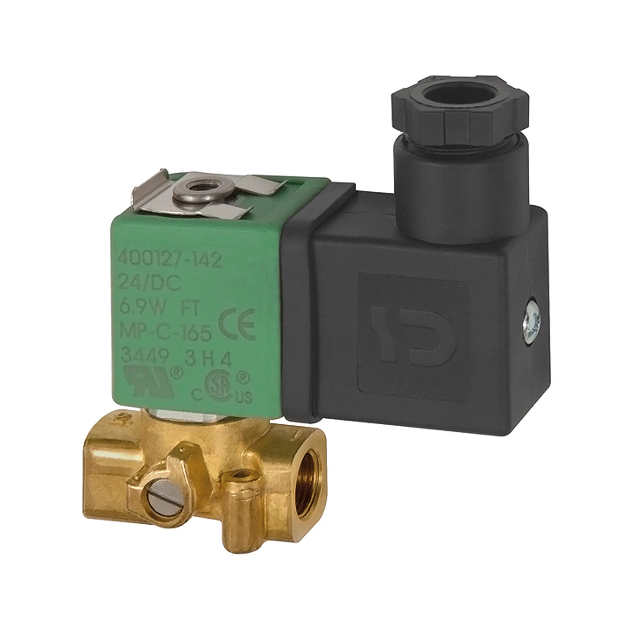 Produktfoto 1 von 3/2-Wege-MV., MS, NC, direktg., 24 V DC, FPM, G 1/8, PN 0-15 bar 102962