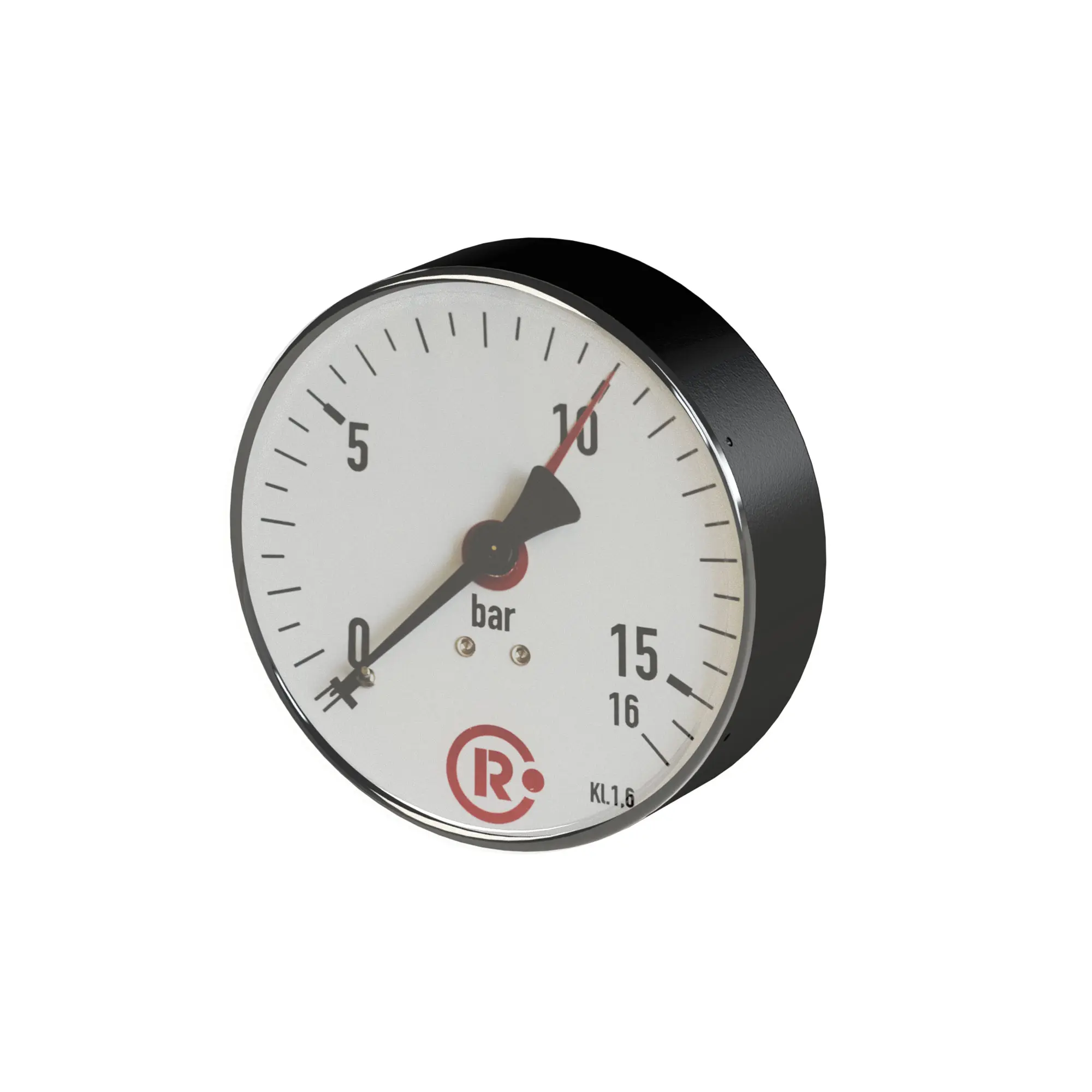 Produktfoto 1 von Standardmano., Kunststoff, G 1/4 hinten zentr., 0-10,0 bar, Ø 80 102003