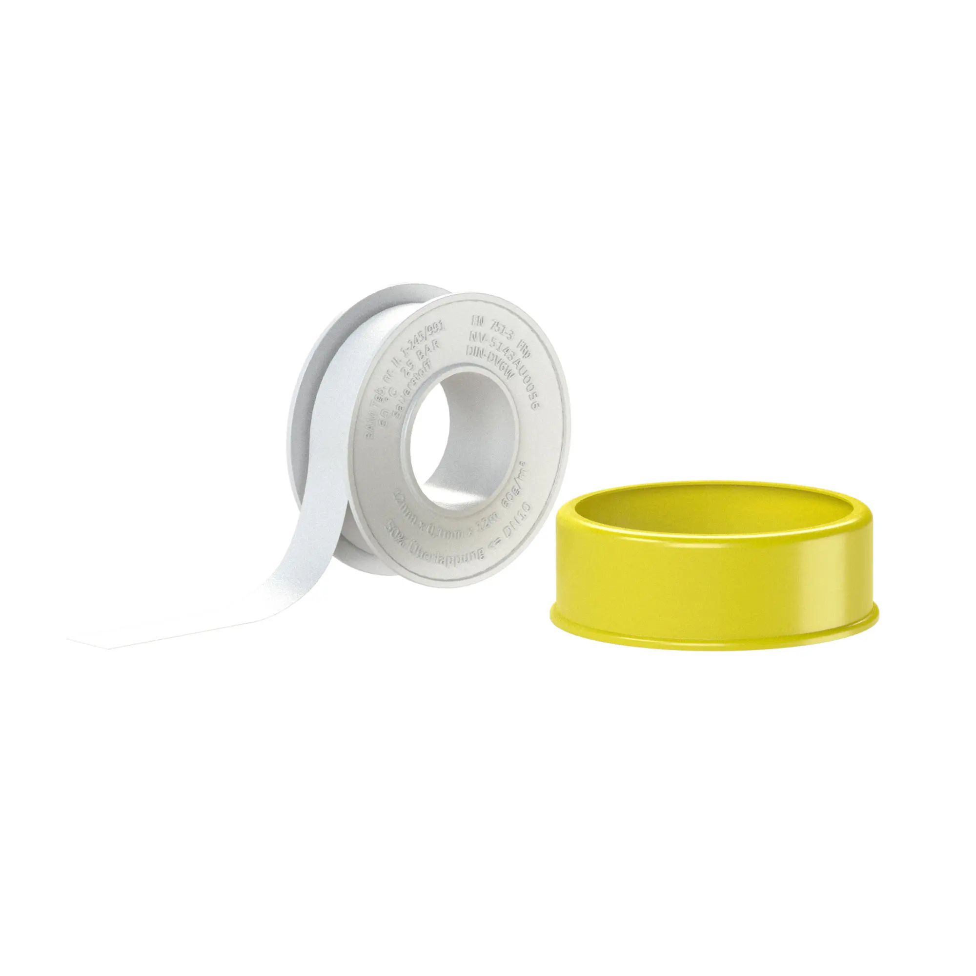 Produktfoto 1 von PTFE-Dichtband, Betriebst. -240°C bis 260°C, DVGW-/KTW-Zulassung PDB-1212