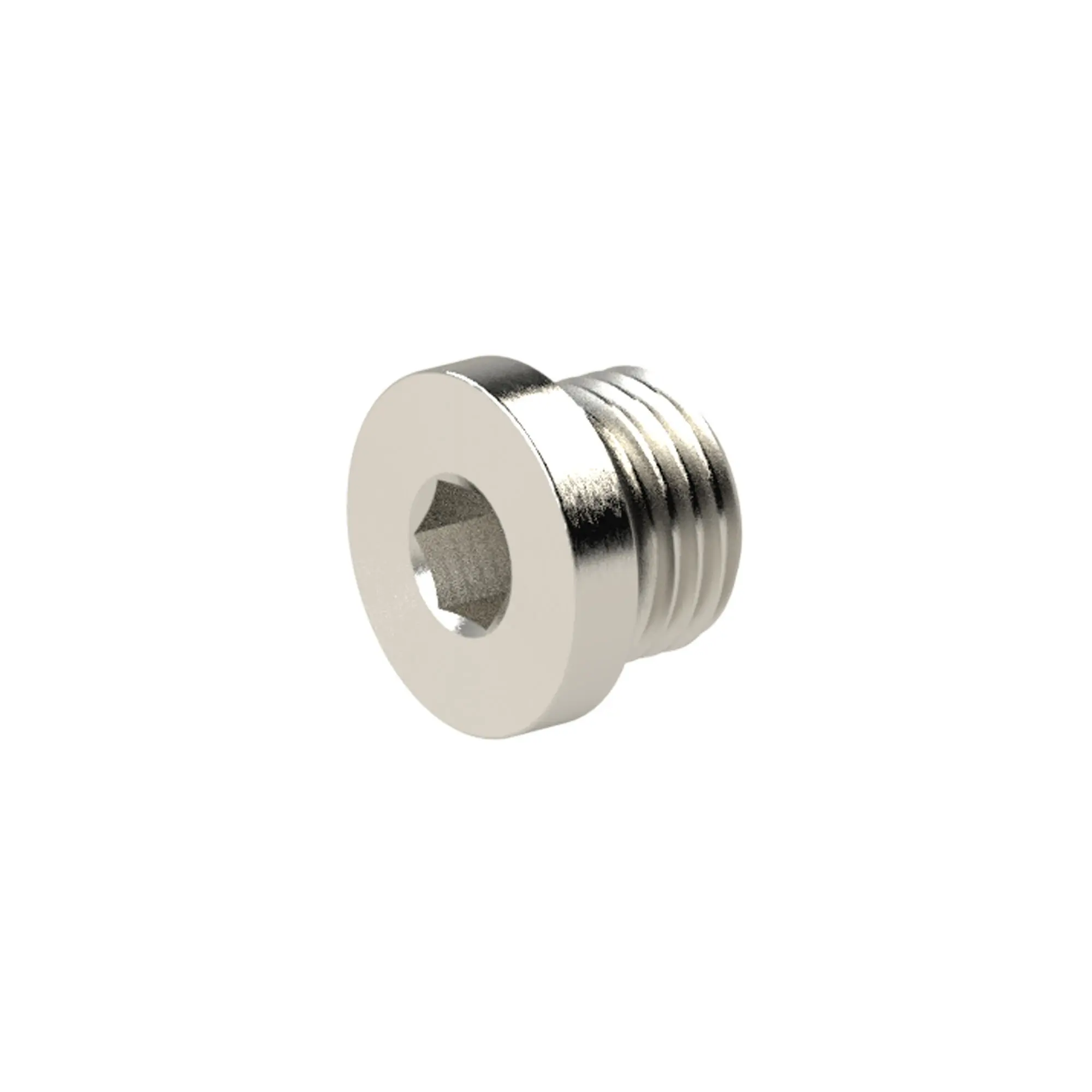 Produktfoto 1 von Verschlussstopfen, O-Ring »value line«, M5, Messing vern. 233.01-N-E
