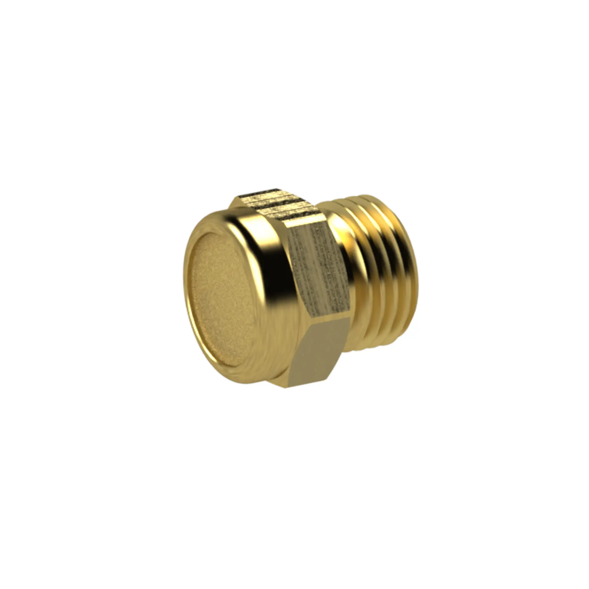 Sinterbronce-Schalldämpfer »value line« flache Ausführung, G 1/8 569-1-E