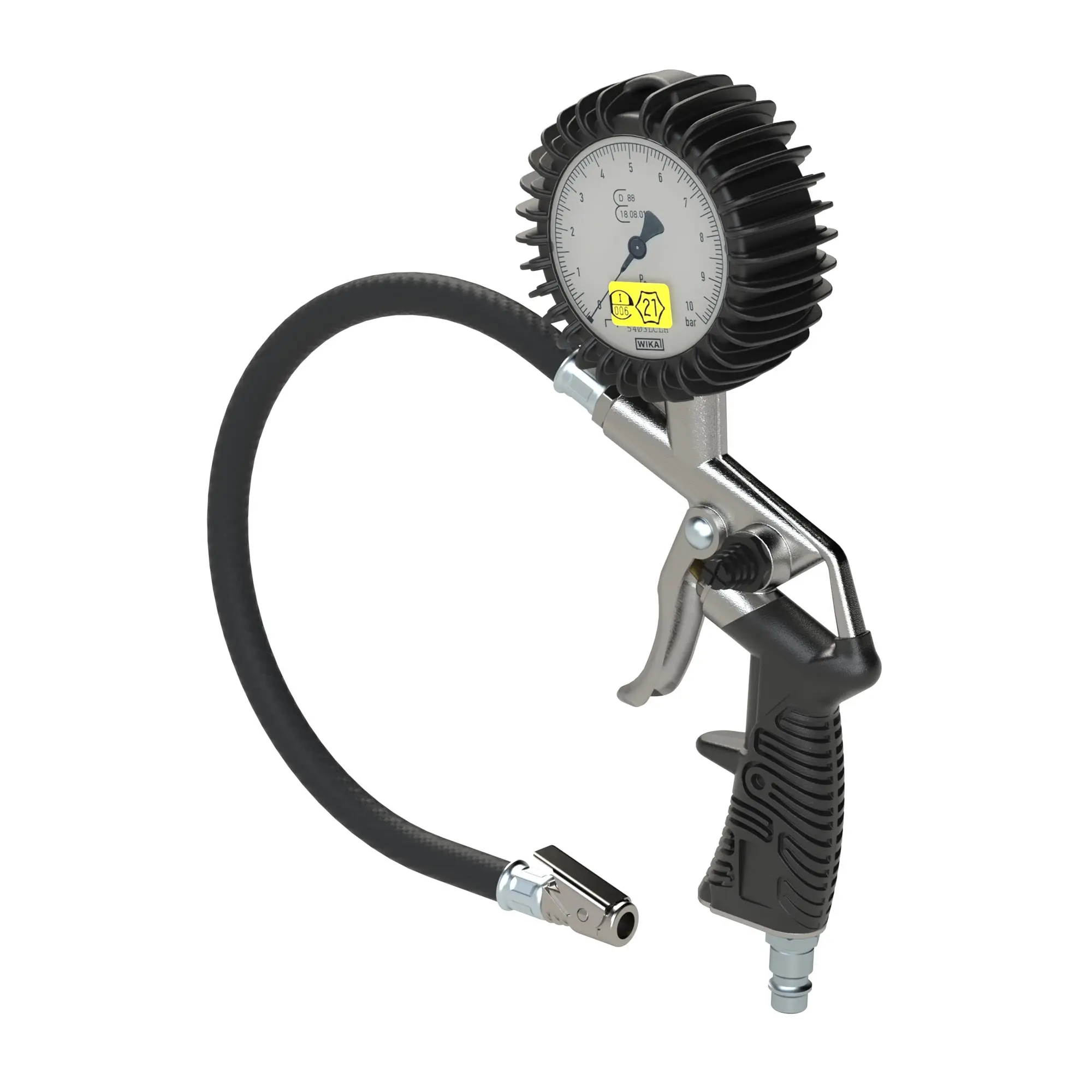 Produktfoto 1 von Stand.-Handreifenfüllmesser MS, Mano Ø 63 mm, geeicht, 0-10 bar 39.013GE