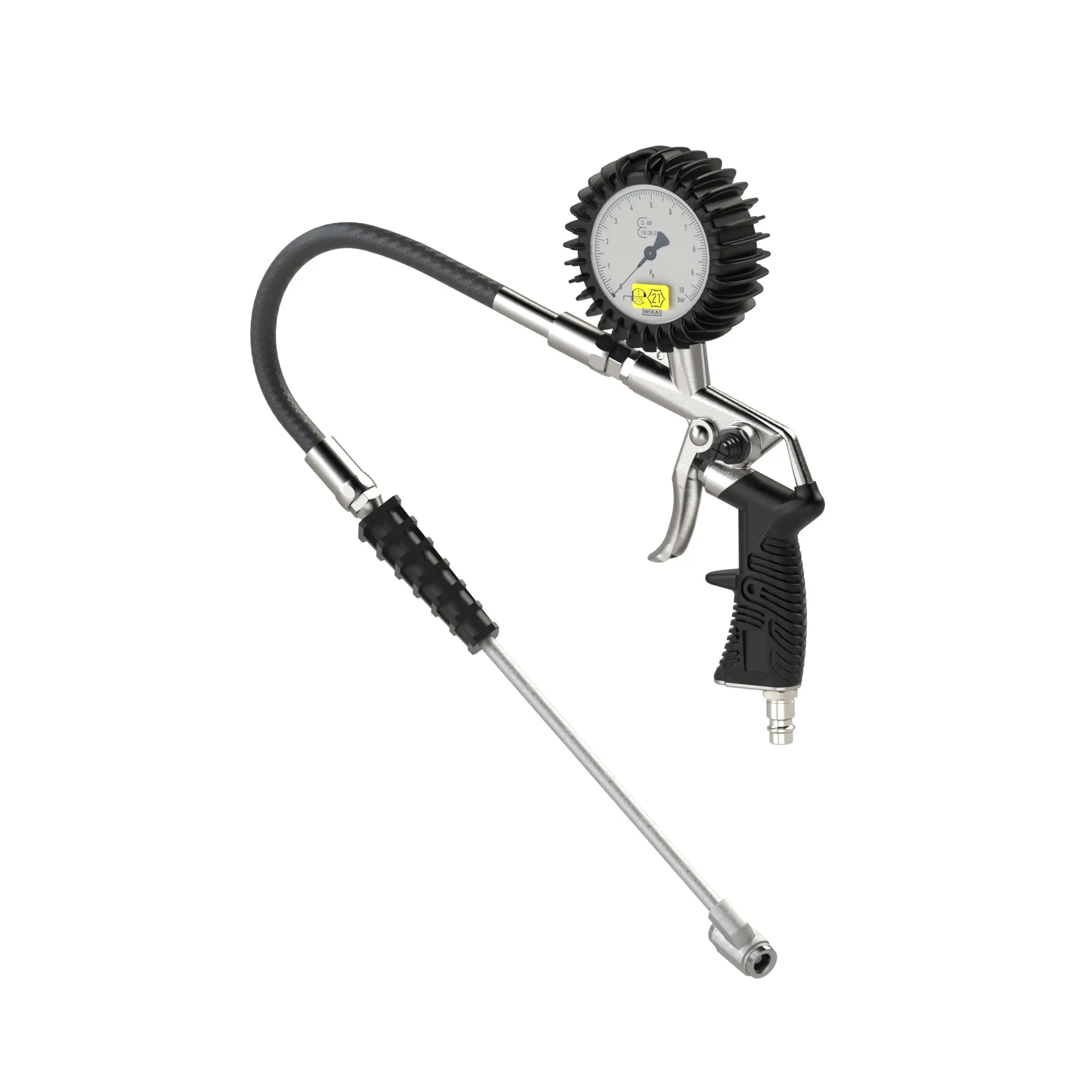Produktfoto 1 von Stand.-Handreifenfüllmesser TS, Mano Ø 63 mm, geeicht, 0-10 bar 39.015GE