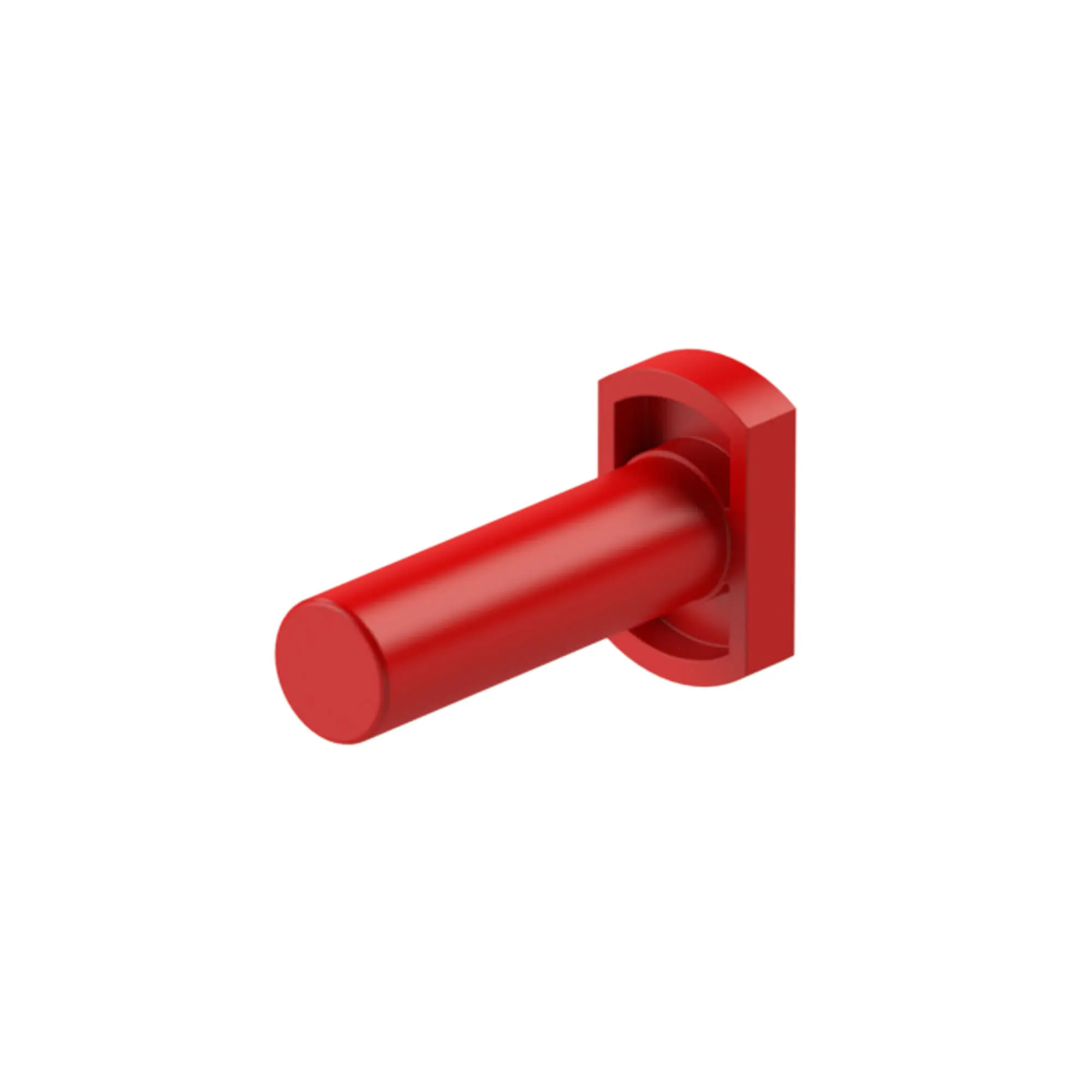 Produktfoto 1 von Verschlussstopfen POM, Stutzen 10 mm, Farbe rot 79.010