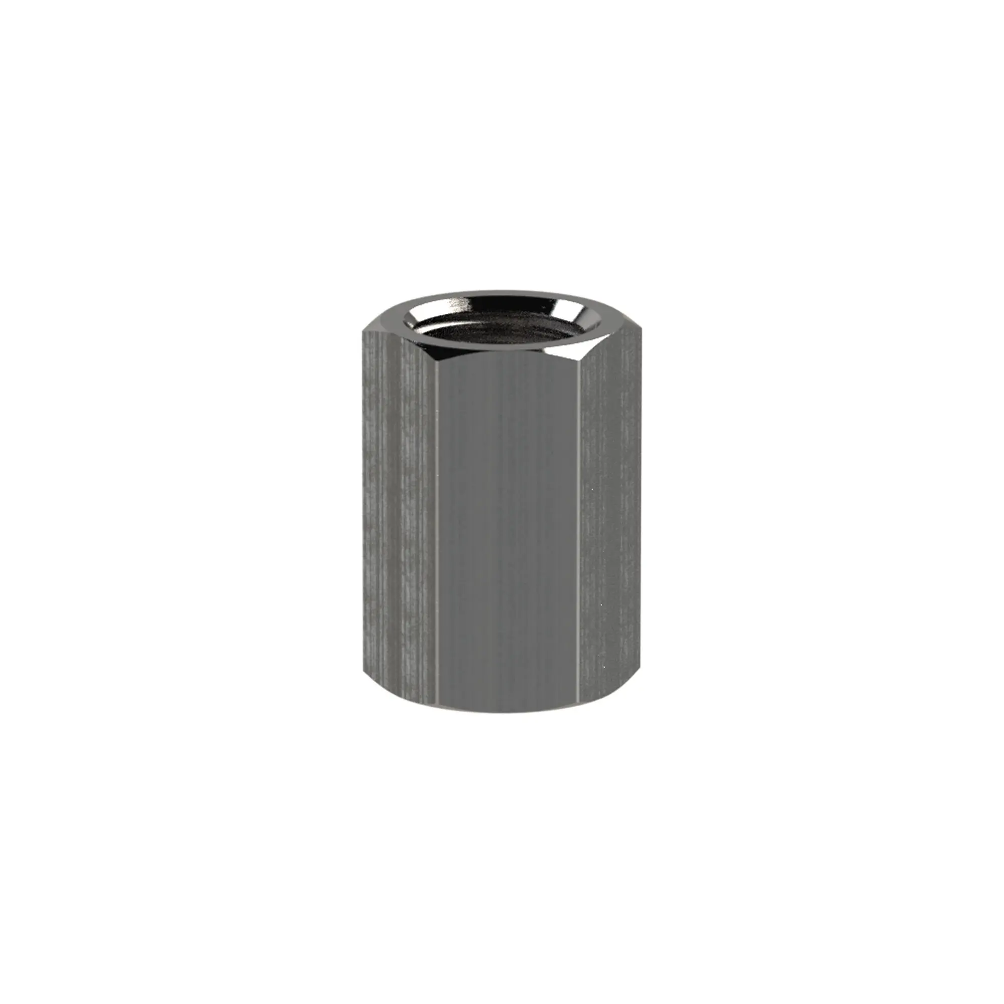 Muffe, Außensechskant, M5, SW 8, Edelstahl 1.4571 252.20-ES