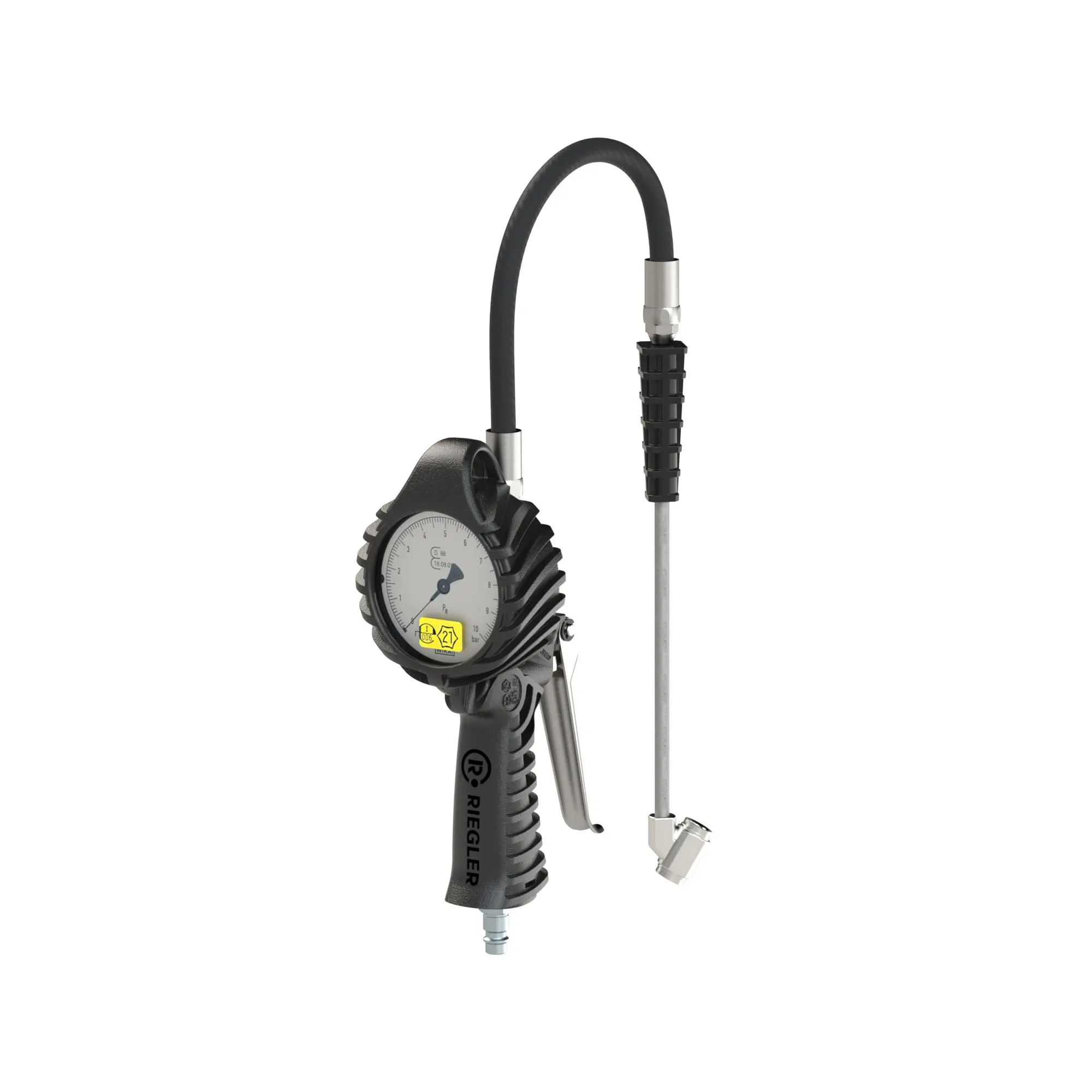 Produktfoto 1 von Stand.-Handreifenfüllmesser TS, Mano Ø 80 mm, geeicht, 0 - 12 bar 39.041