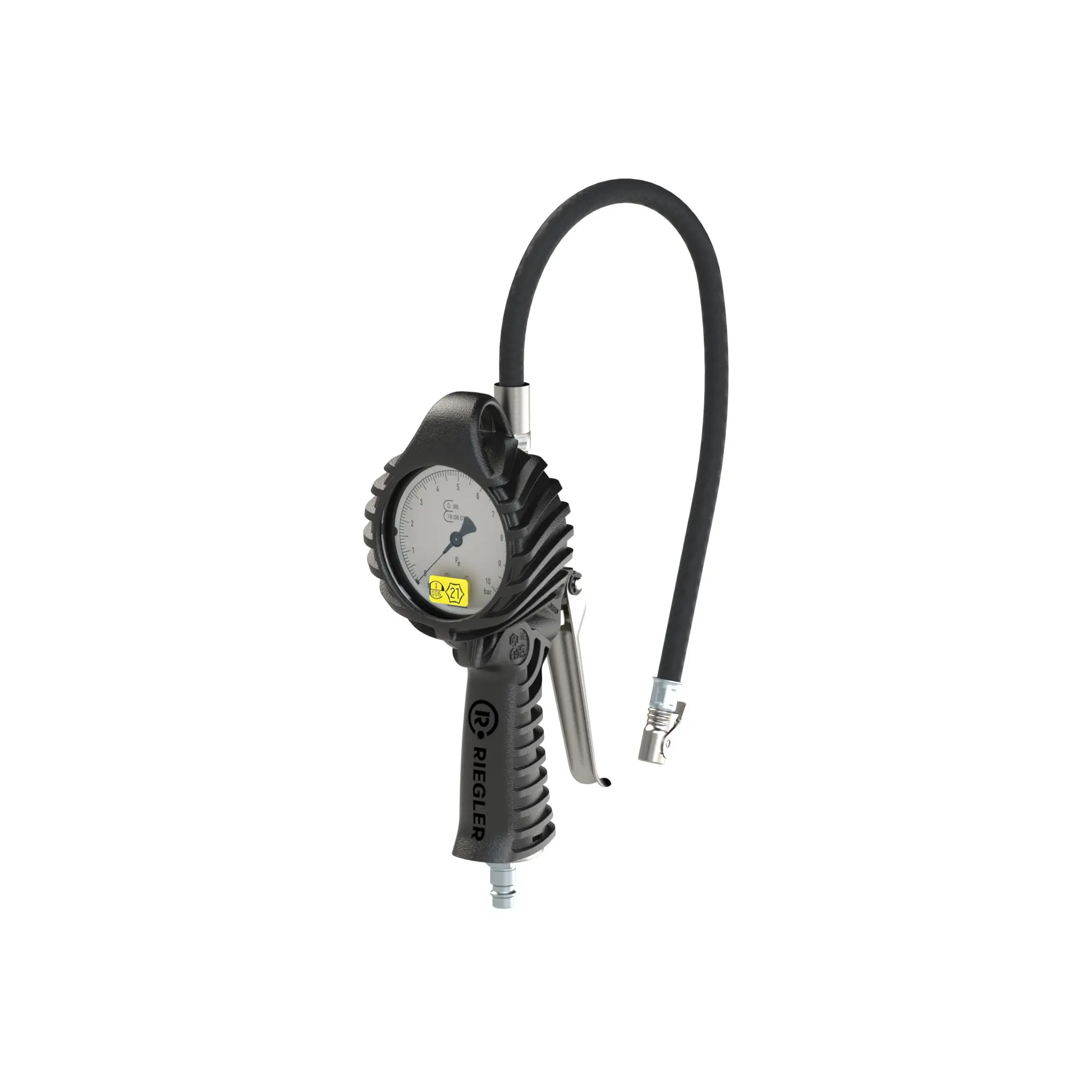 Produktfoto 1 von Stand.-Handreifenfüllmesser MS, Mano Ø 80 mm, geeicht, 0 - 12 bar 39.021