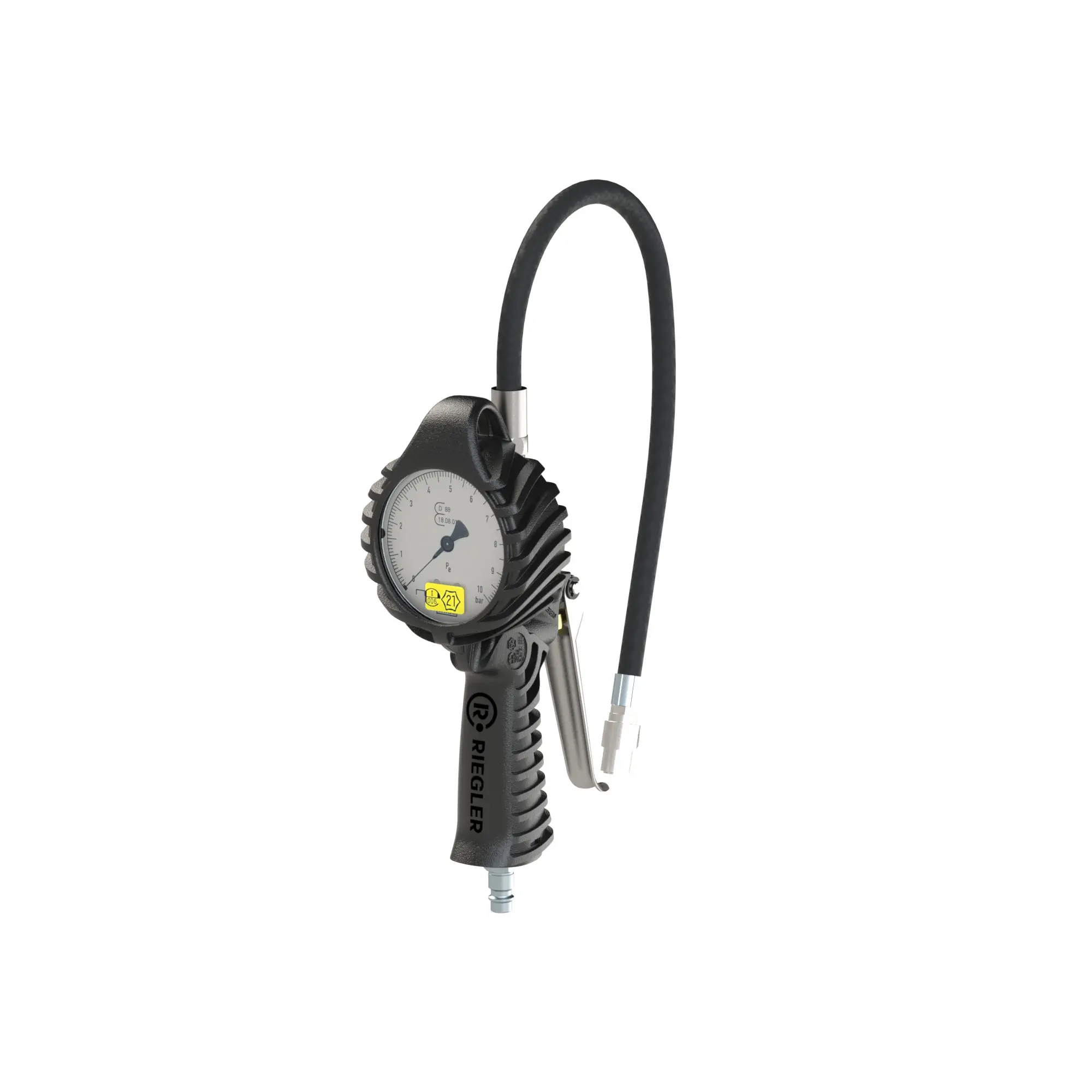 Produktfoto 1 von Stand.-Handreifenfüllmesser QS, Mano Ø 80 mm, geeicht, 0 - 12 bar 39.051