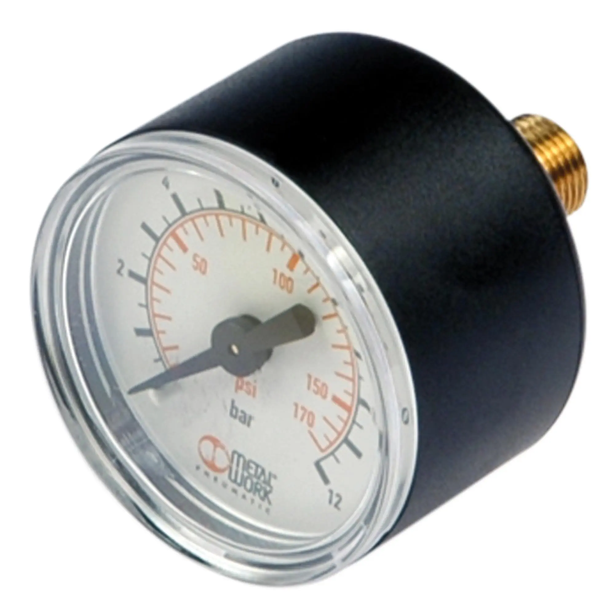 Produktfoto 1 von Manometer Metal Work, G 1/8 hinten, 0-4 bar, Ø 40 145471