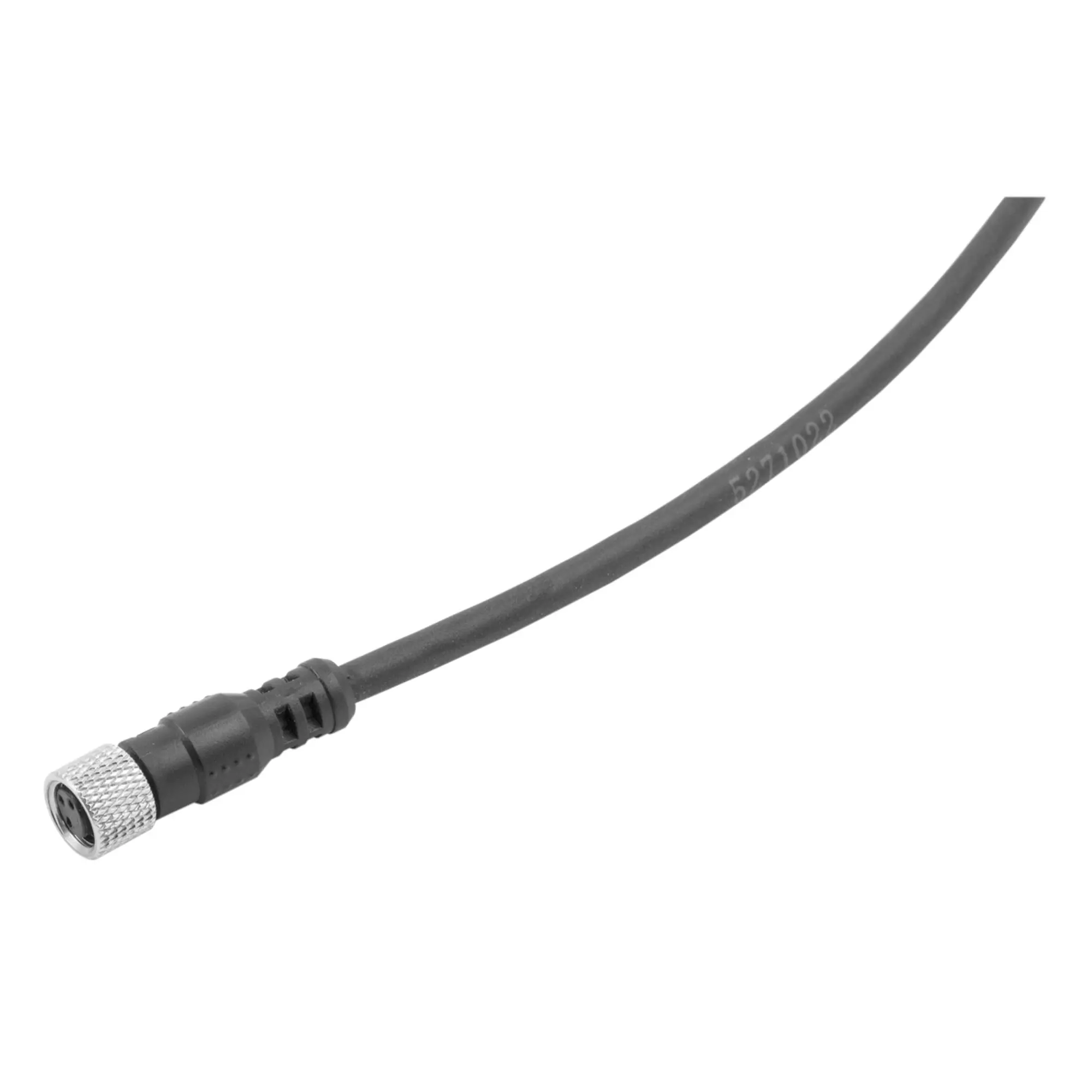 Produktfoto 1 von M8-Steckdose, 3-polig, 2,5 m Kabel, High Flex CL6 145498
