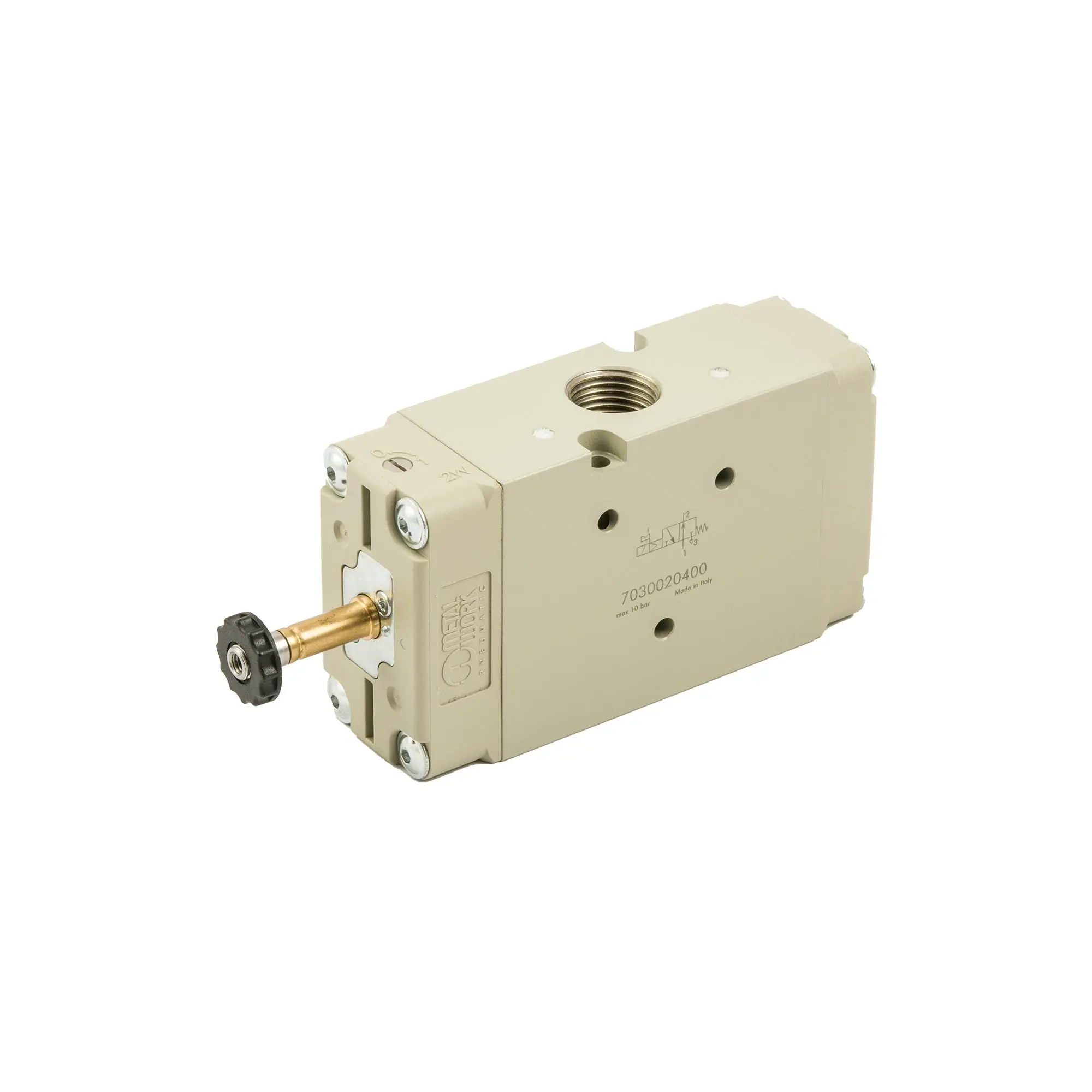 Produktfoto 1 von 3/2-Wegeventil, elektropneumatisch, monostabil, G 1/2, NO 145694