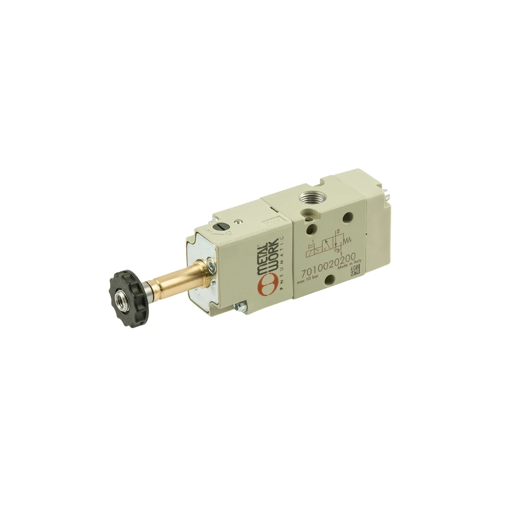 Produktfoto 1 von 3/2-Wegeventil, elektropneumatisch, monostabil, G 1/8, NO 145691