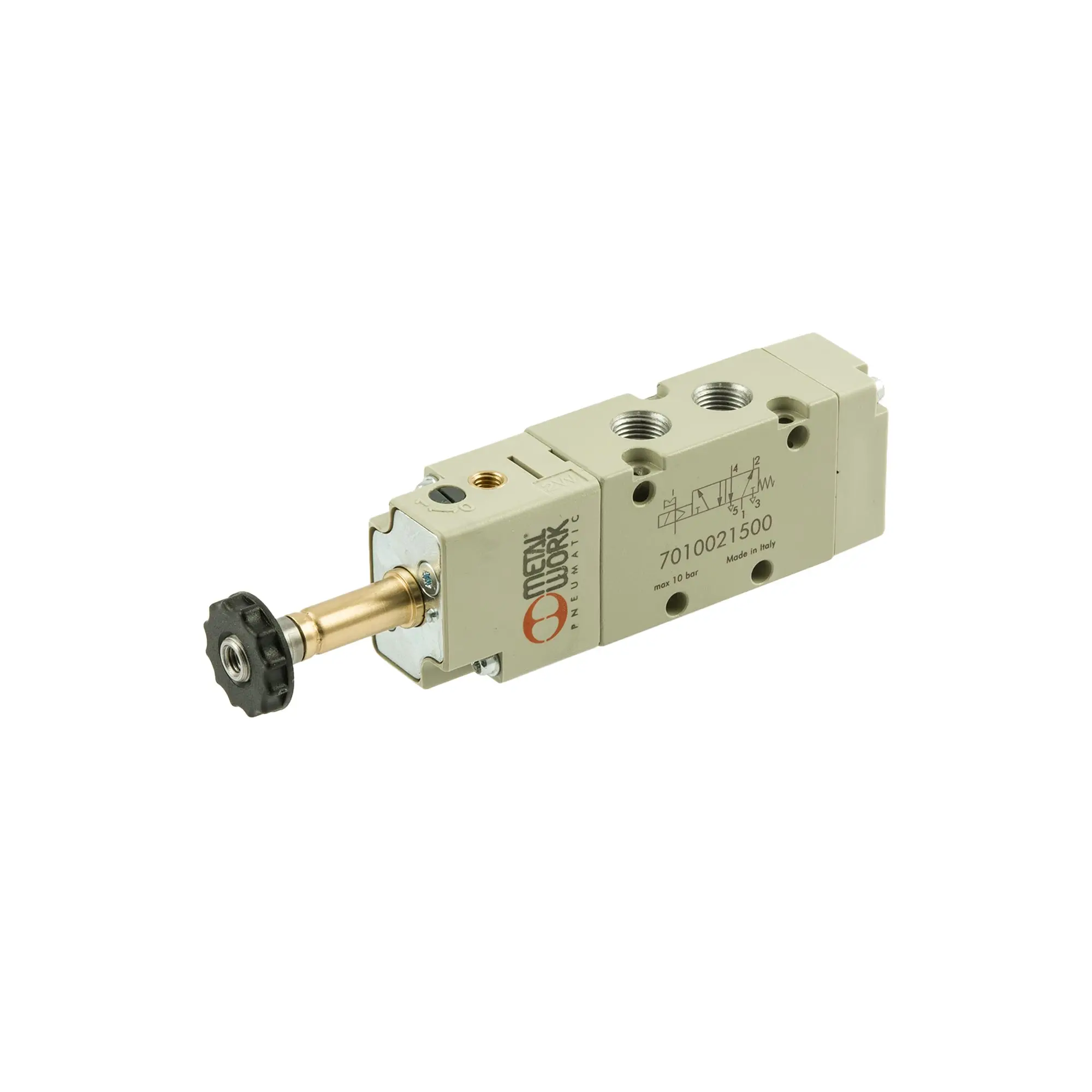 5/2-Wegeventil, elektropneumatisch, monostabil, G 3/8 145705