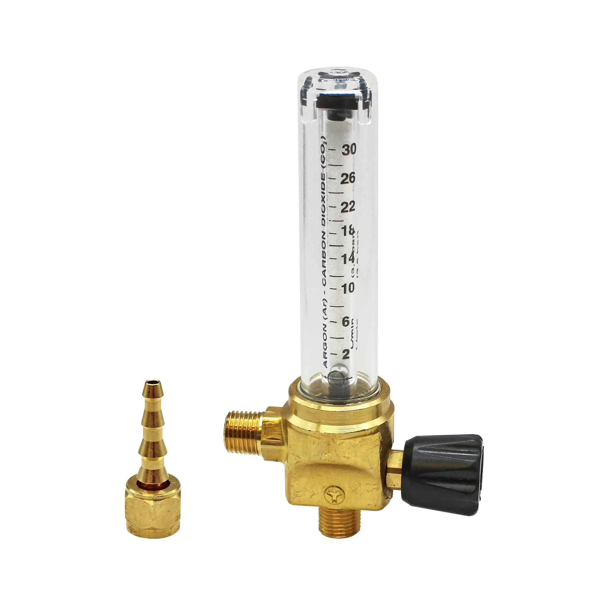 Produktfoto 1 von Durchflussmesser für Flaschendruckminderer, 0 - 30 l/min, MS/KS DFMF.30