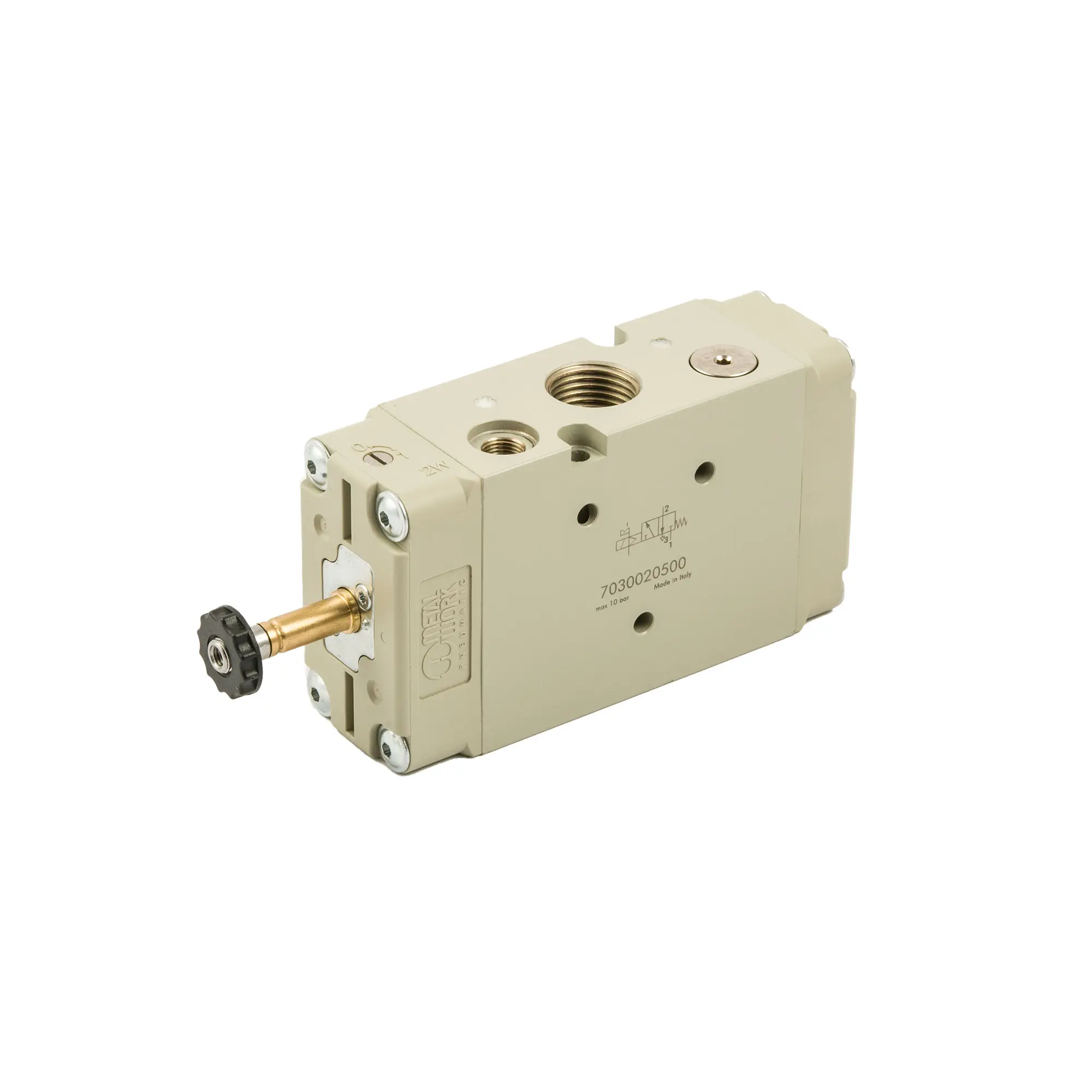 Produktfoto 1 von 3/2-Wegeventil, elektropn., ext. Steuerl., monostabil, G 1/2, NC 147116