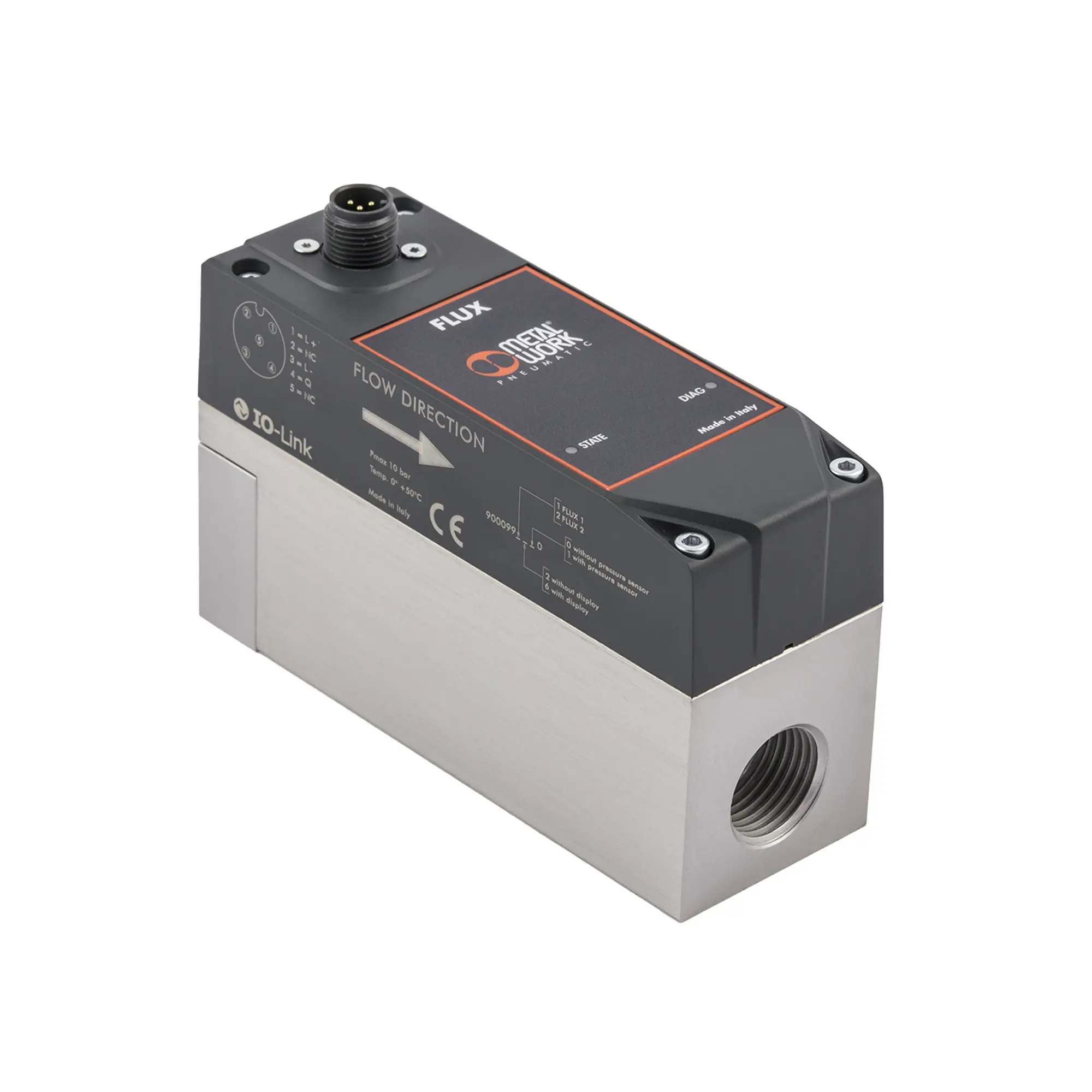 Produktfoto 1 von Durchflussmesser »FLUX«, BG 1, IO-Link 148198