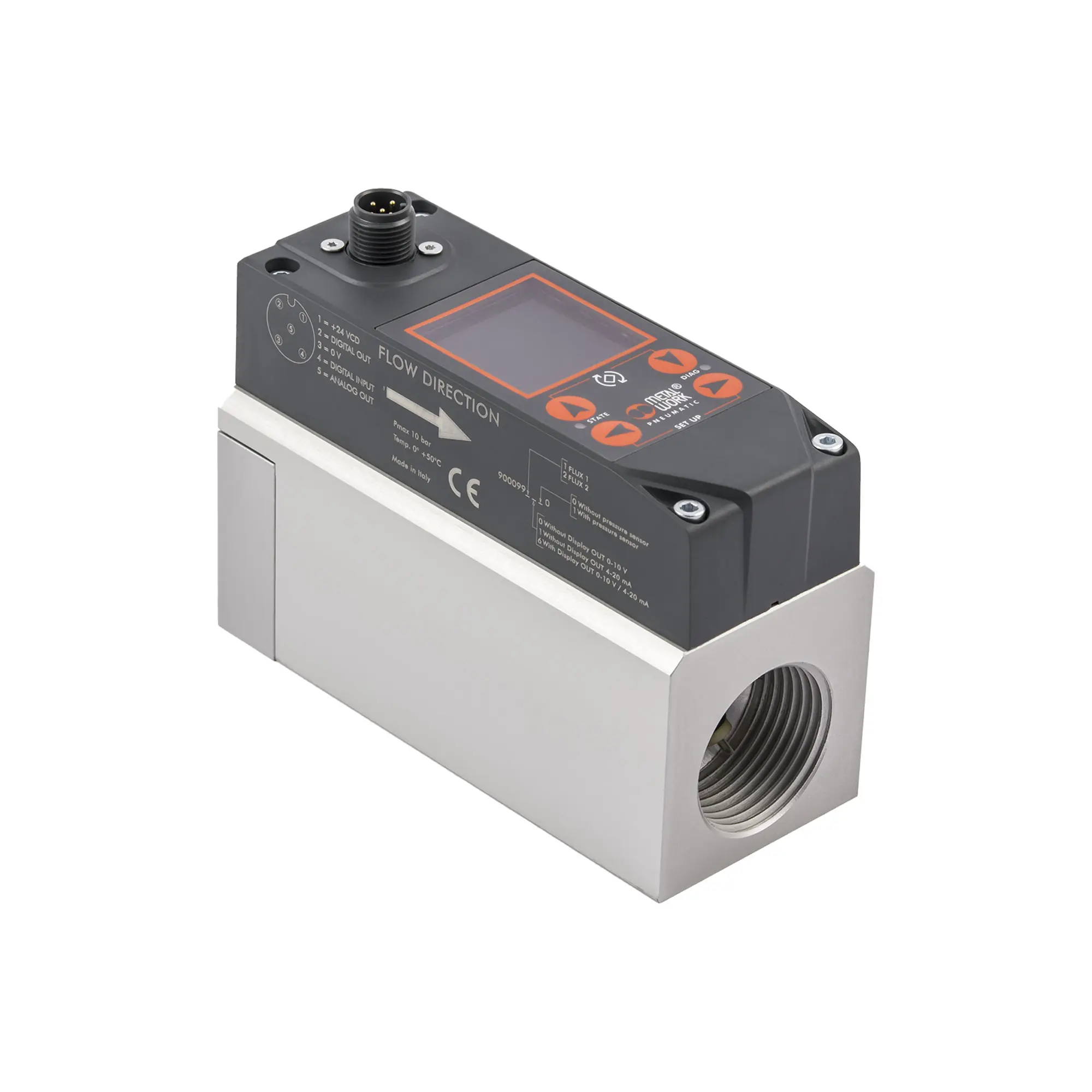 Produktfoto 1 von Durchflussmesser »FLUX«, BG 2, Display/Drucksensor/WiFi 148206